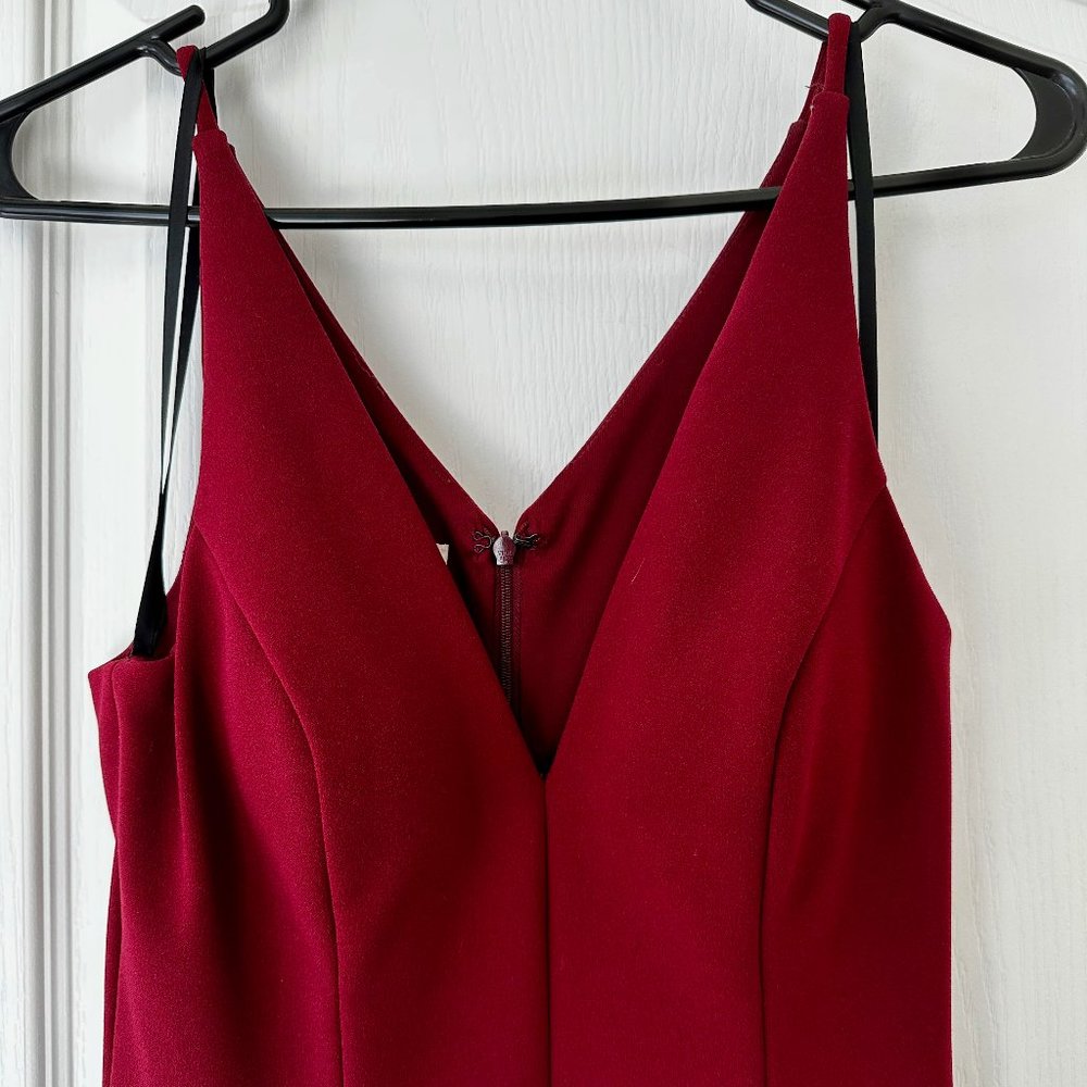 BHLDN Burgundy Maxi Dress